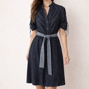 OC by OC Women’s Button-Down Midi Dress – Size 12- Like New